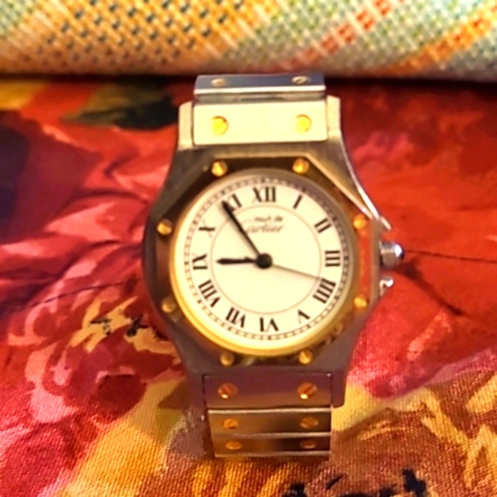 Must de Cartier antique watch
